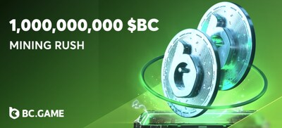 image 1 - BC.GAME Unveils Epic 1 Billion $BC Mining Rush: A Chance to Win Big Every Day