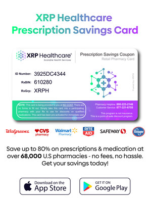 XRP Healthcare - Amid Rising Costs, XRP Healthcare Prescription Savings Card Making a Difference at 68,000 Pharmacies Across America: A Game-Changer for Individuals and Organizations Alike