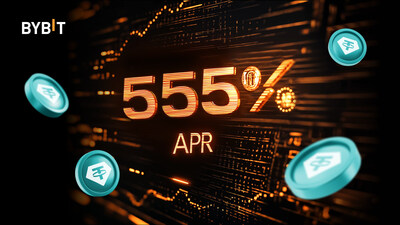 Bybit - Bybit kicks off 555% APR boost and airdrop for new deposit users