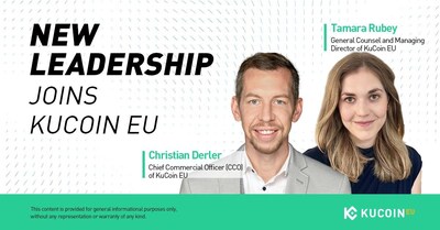 image 5002362 17360356 - KuCoin EU Completes Executive Team with Christian Derler and Tamara Rubey &ndash; Top Experts in Banking and Legal Bolster European Expansion