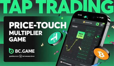 Tap Trading - BC.GAME Launches Tap Trading, a Price-Touch Multiplier Game for Crypto Markets
